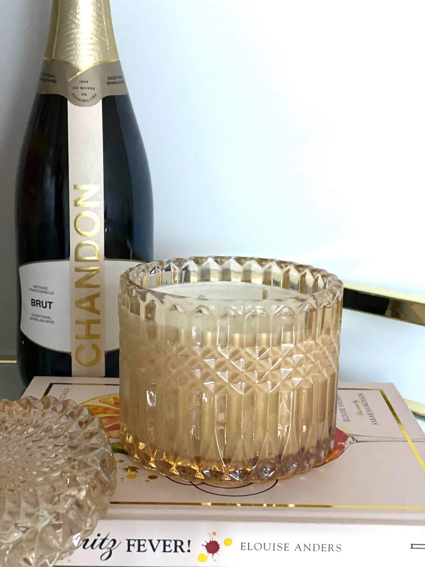 Candle - Copper Geo Jar