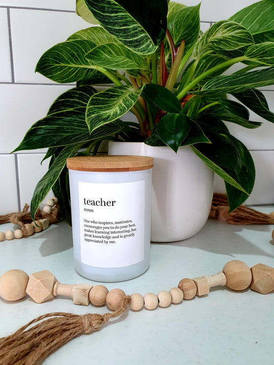 Candle "Teacher"